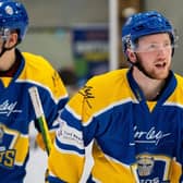 MOVING ON UP: D-man Josh Hodgkinson knows he has a lot to learn after making the step up to NIHL National with Leeds Knights. Picture courtesy of Oliver Portamento