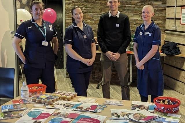 Carla Rogers (Admiral Nurse), Debbie Foster (Admiral Nurse), who are both dementia specialists, along with Paul Fotherby (Operational Manager LYPFT) and Alison Raycraft (Lead Nurse for Older People, LTHT).
