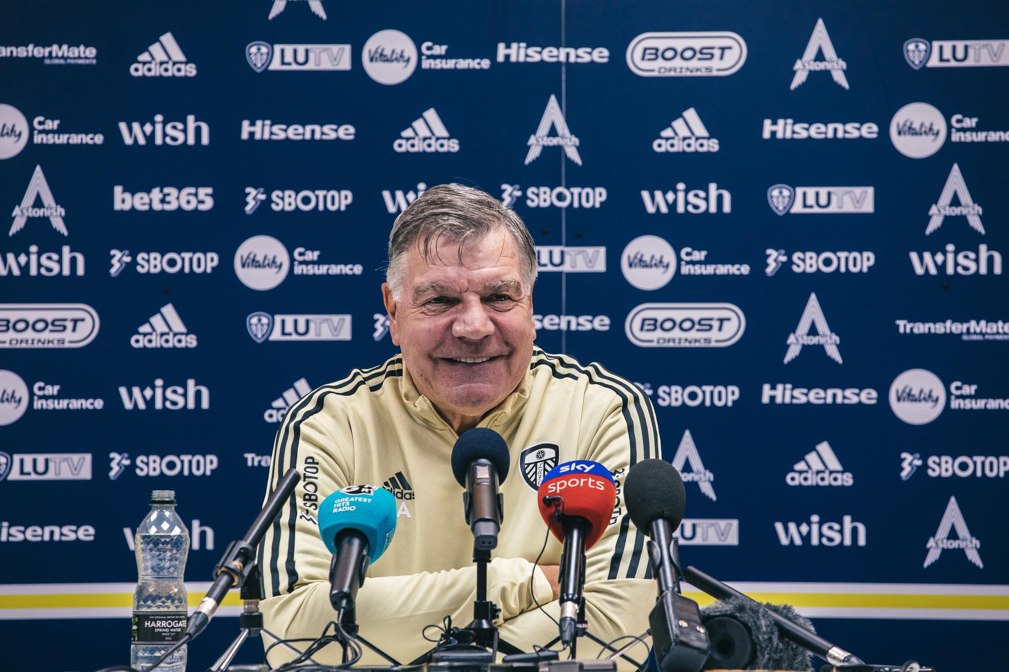 Manchester City vs Leeds United: Sam Allardyce press conference as new boss provides squad injury update