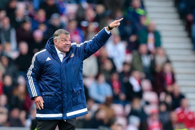 Position when appointed: 19th in Premier League in October 2015.
Position when left: 12th in Premier League in May 2016.
Summary: The Black Cats had bagged just three points from their opening eight games before the arrival of Allardyce who led the side to safety via a 17th-placed finish, finishing two points above the drop zone. The England job was next.