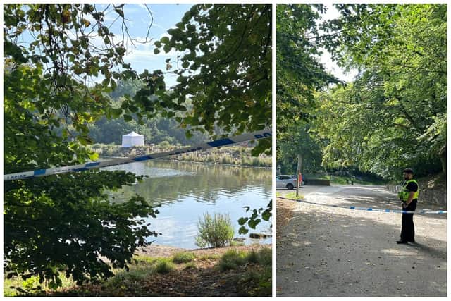 Police are continuing to investigate after a woman's body was recovered from Waterloo Lake in Roundhay Park on September 9.