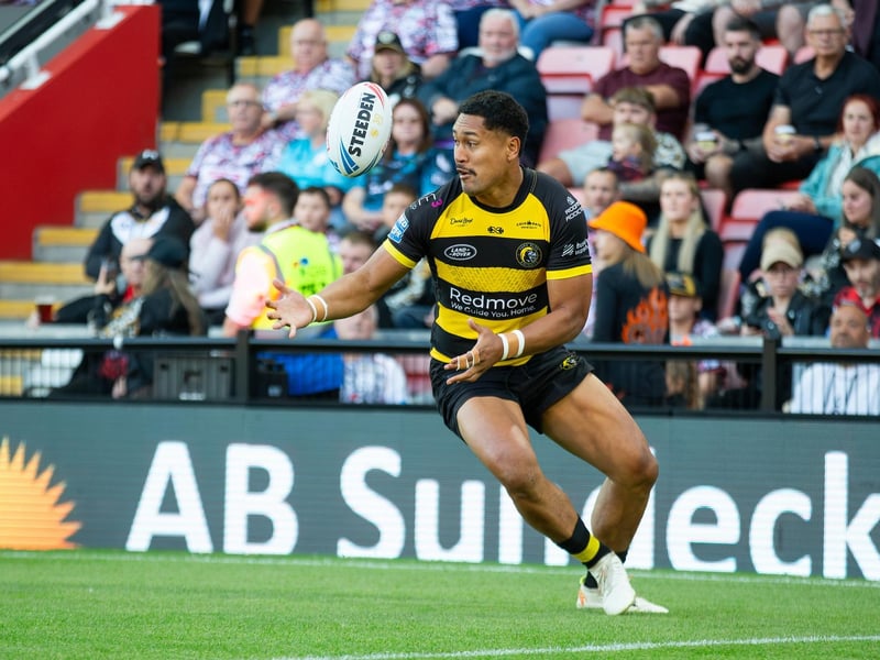 Grade A late contact on passer, one penalty point, total points 1.75 - no further action.