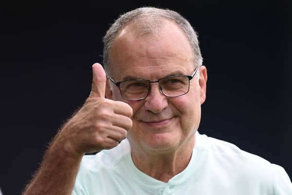 'MAIN CANDIDATE': Marcelo Bielsa for the Mexico national side. Photo by OLI SCARFF/AFP via Getty Images.