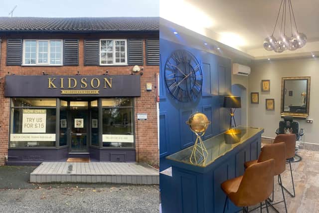 Luxury men's hairdressers Kidson has opened a new salon in Gledhow Valley Road, Chapel Allerton