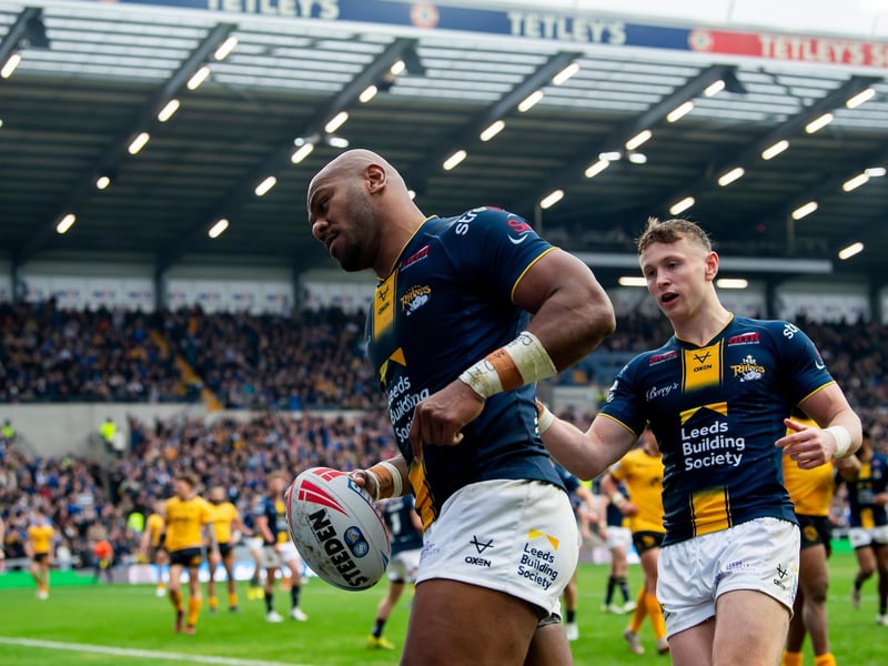 Can he add to his nine tries in three games?