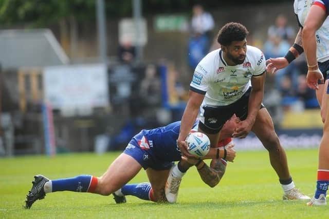 Kallum Watkins had an outstanding season with Leeds Rhinos and could be on the verge of an England recall. Picture by Steve Riding.