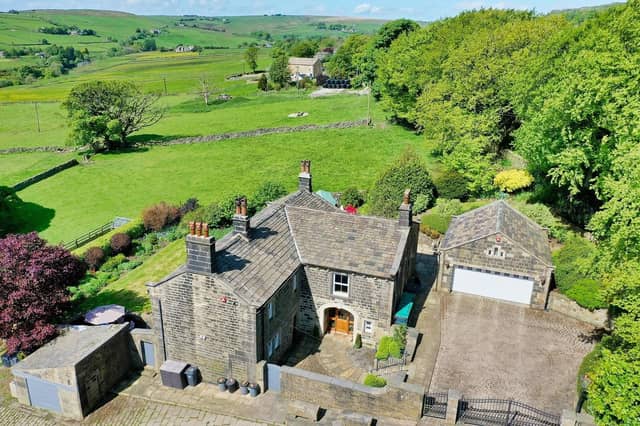 Slater Ing Hall, Faugh Lane, Heptonstall, has a bottom line price of £1,000,000.