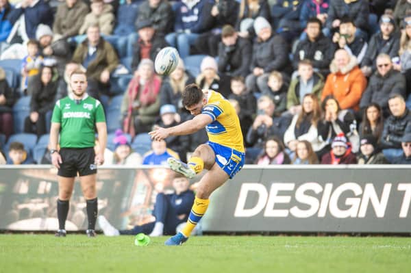 Jack Sinfield has been released from the final year of his Leeds Rhinos contract and is set to join Wakefield Trinity. Picture by Tony Johnson.