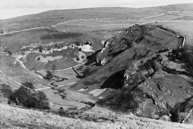 Black Hill near Appletreewick pictured in February 1961.
