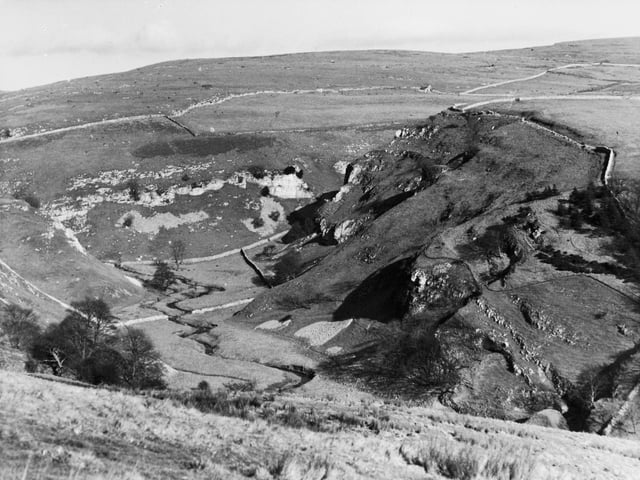 Black Hill near Appletreewick pictured in February 1961.