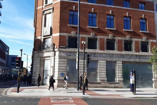 The former Leeds Building Society headquarters in Albion Street are currently unoccupied.