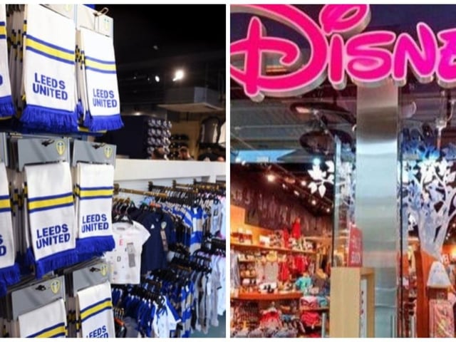 Opening last August, the Leeds United store relocated to the premises formerly occupied by Disney.