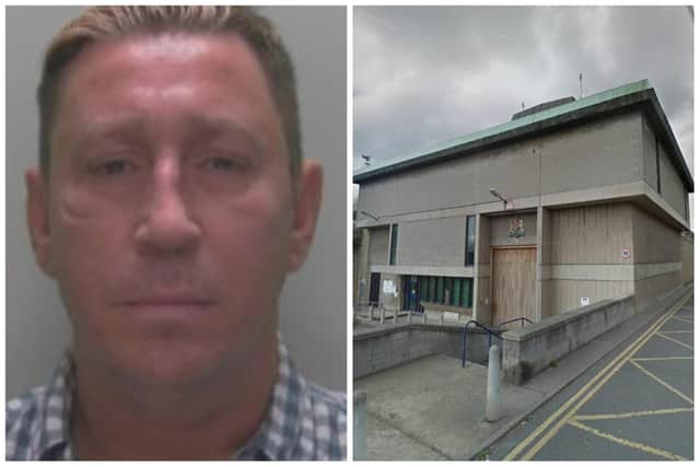 Johnson threw the scalding-hot cup of liquid in the officer's face at HMP Wakefield.