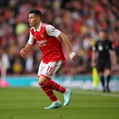 BENCHED: Arsenal star Gabriel Martinelli. Photo by Justin Setterfield/Getty Images.