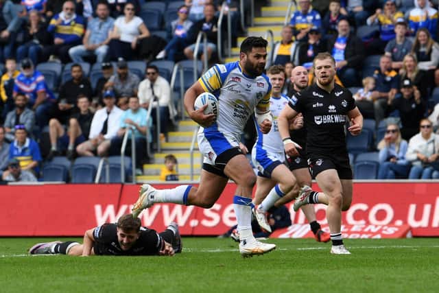 The departure of goal kicking second-row Rhyse Martin to Hull KR is a blow to Leeds Rhinos. Picture by Jonathan Gawthorpe.