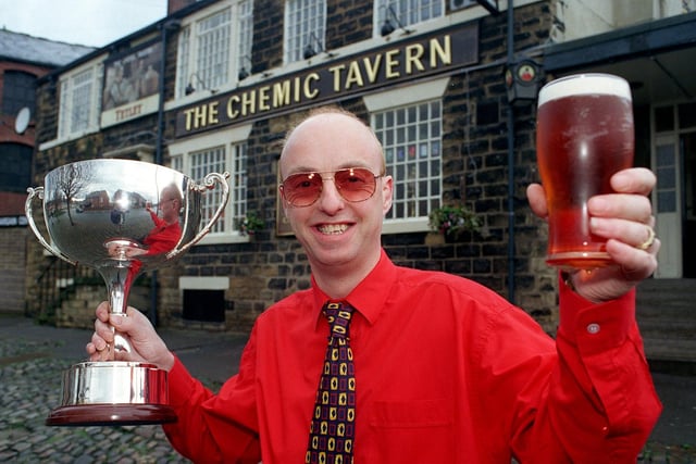 Ian Pickup, landlord of the Chemic Tavern in Woodhouse, Leeds.