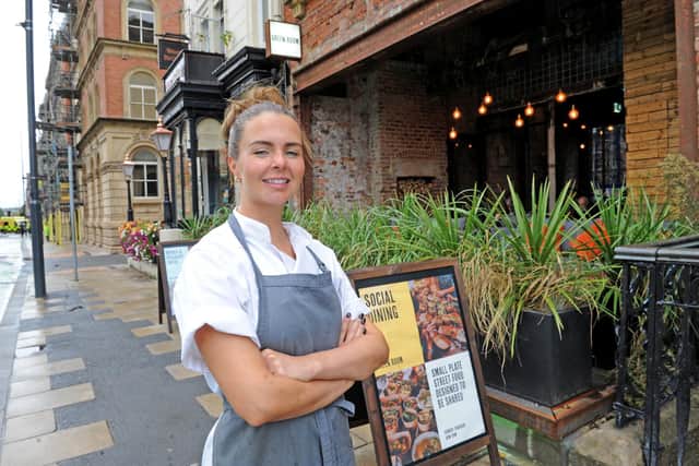 Natalie Firth is the executive chef at Leeds bar Green Room, Wellington Street (Photo: Steve Riding)