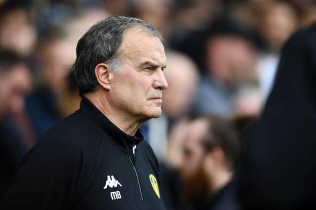 Marcelo Bielsa will likely look to tweak his quad in the summer if Leeds United are a Premier League team. Picture: SNS