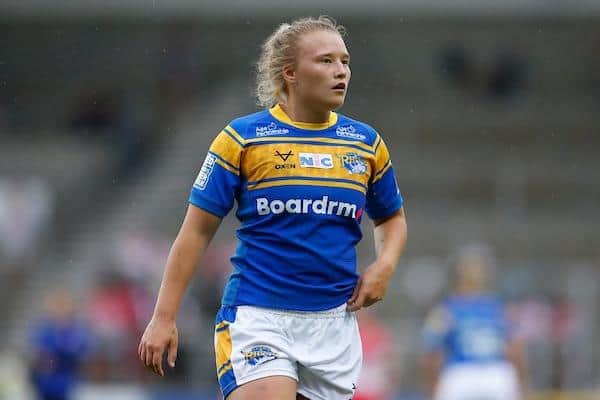 Rhinos stand-off Georgia Roche has attracted interest from Aussie clubs. Picture by Ed Sykes/SWpix.com.