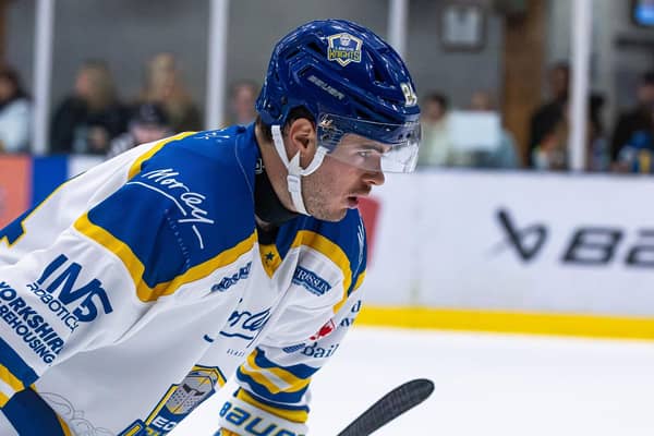 TREBLE TOP: Cullen McLean fired a hat-trick in the win at Romford. Picture: Charlotte Clarke/Knights Media.