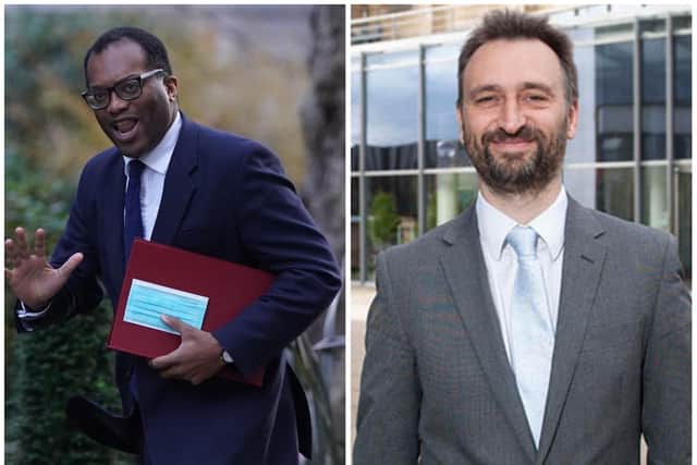 Prof Spencer (right) says the economic hit caused by Chancellor Kwasi Kwarteng's economic plans could lead to a "bleak winter" for many. (Pic: PA/Wire)