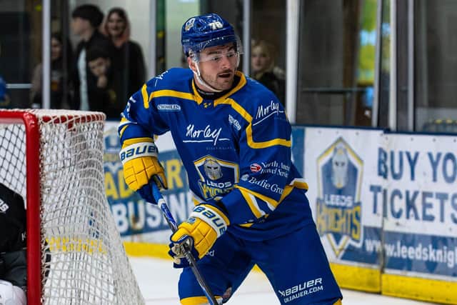 MOVING ON: Liam Peyton is only looking forward with Leeds Knights. Pic: Charlotte Clarke/Knights Media.