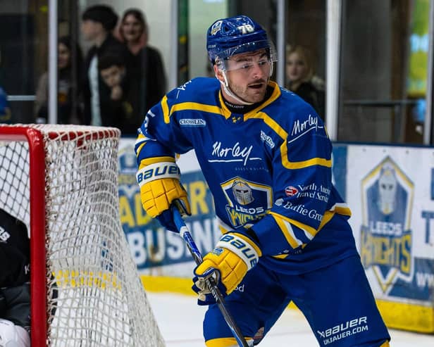 MOVING ON: Liam Peyton is only looking forward with Leeds Knights. Pic: Charlotte Clarke/Knights Media.