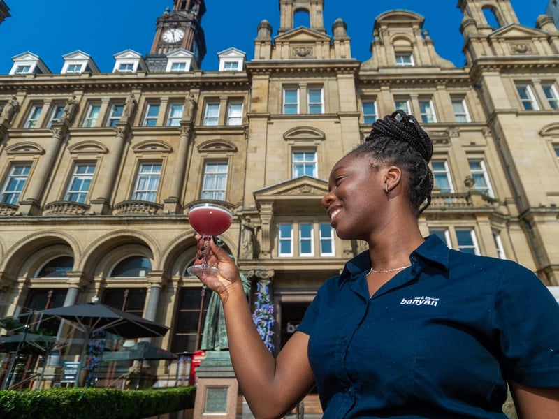 Located at the heart of City Square - Banyan is a bar & restaurant in a stately old post office offering global fare, weekend brunch & outdoor tables.