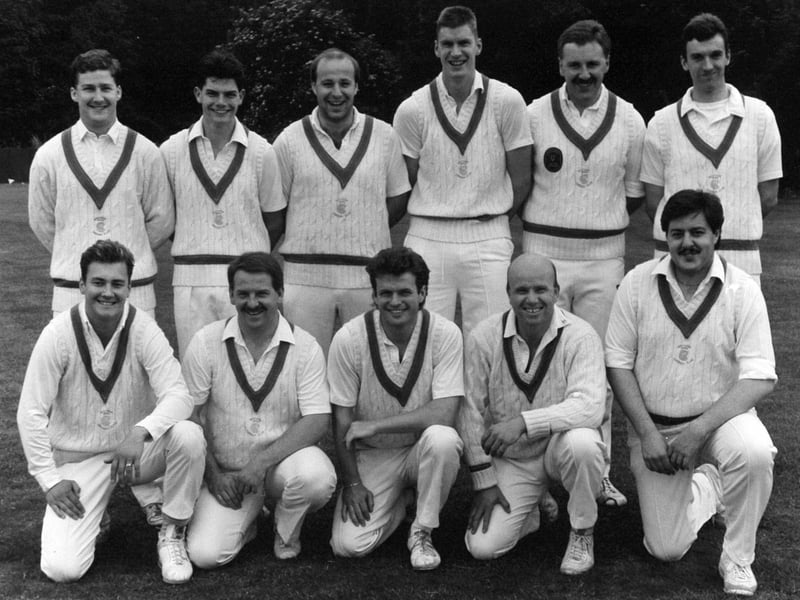 Whitkirk CC, who played in the Leeds League, pictured in June 1990. Back row, from left, are Stuart Pickles, Jonathan Colley, Glyn Jepson, Simon Bowman, Martyn Sparling and Jeremy Bowman. Front row, from left, are Andy Proctor, Phil Kelly, Tim Hegarty, Dave Fairweather and Andy Joy.
