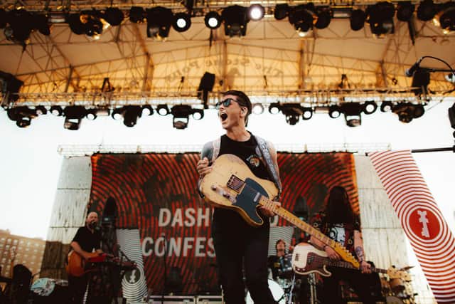 Dashboard Confessional will also appear at the 20th edition of Slam Dunk in Leeds. Picture: Glenn Cummings