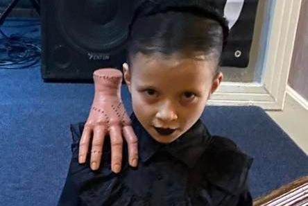 Sami Marshall said: "My daughter as Wednesday."