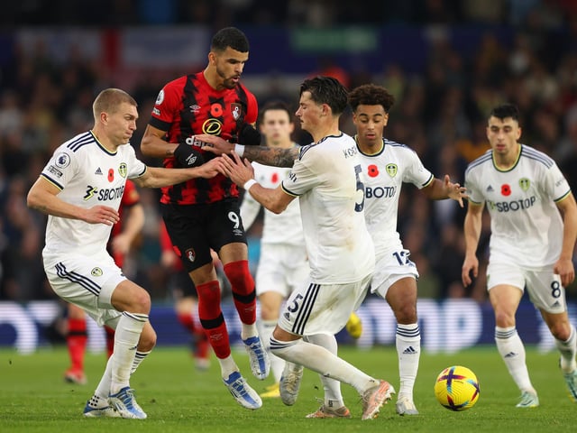 8 - Another of those occasions when he's everywhere seemingly all at once. Grew in influence as Leeds took control in the second half.