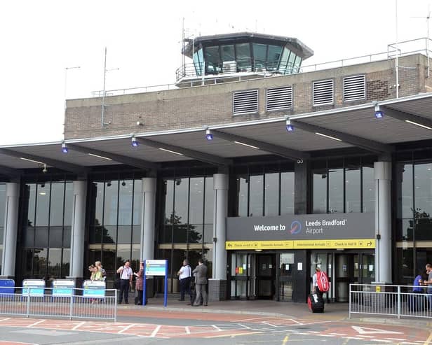 Leeds Bradford Airport. (Pic credit: Tony Johnson)