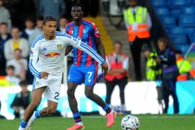 Leeds United winger Jean-Matteo Bahoya. Picture: Steve Riding.