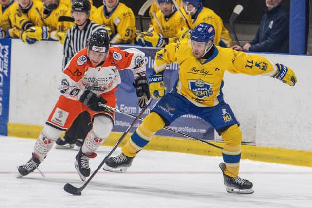 SIBLING RIVALRY: Matt Haywood and brother Lee (left) will face-off against each other again next season, although the older brother will be in Hull Seahawks colours as opposed to Sheffield Steeldogs. Picture: Tony Johnson.