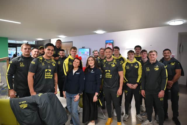 A Prime assist: Amazon delivers £5,000 boost to Leeds Rhinos Foundation