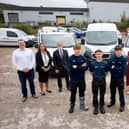 Neil Wright – Equans, Lynsey Stephenson – RMBC, Cllr Robert Taylor – RMBC, Callum Fisher – Equans
