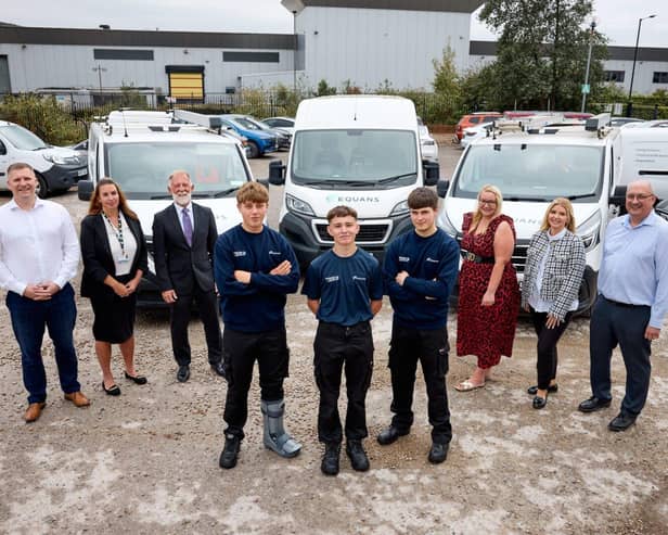 Neil Wright – Equans, Lynsey Stephenson – RMBC, Cllr Robert Taylor – RMBC, Callum Fisher – Equans