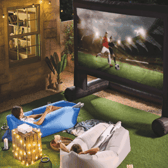 Aldi is giving away £1,966 in vouchers and a FREE outdoor cinema kit as it searches for Britain’s best hosting garden this summer.