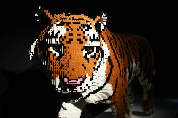 LEGO art at The art of the brick exhibition, on now in Leeds