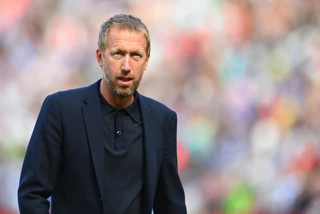 Graham Potter will be without two players this weekend (Photo by Michael Regan/Getty Images)