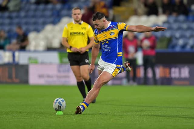 Leeds Rhinos player of the year Jake Connor willbe fit for next week's play-off tie, coach Brad Arthur says. Picture by Jonathan Gawthorpe.