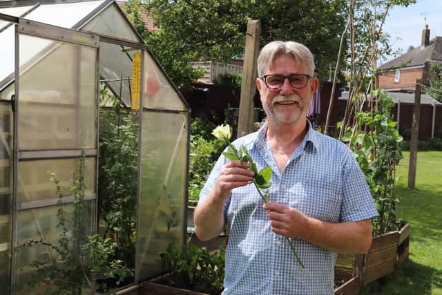 Geoff Rodley, from Pudsey, is urging people to 'Stand with Yorkshire' and send a message to Westminster that cannot be ignored