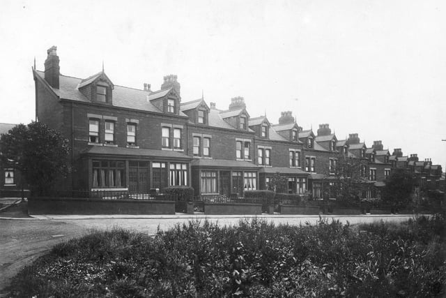 Houses on Methley Grove off Henconner Lane pictured in August 1931.