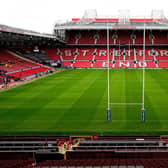 A capacity crowd will pack Old Trafford for today's Grand Final between Wakefield Trinity and Warrington Wolves. Picture by Olly Hassell/SWpix.com.