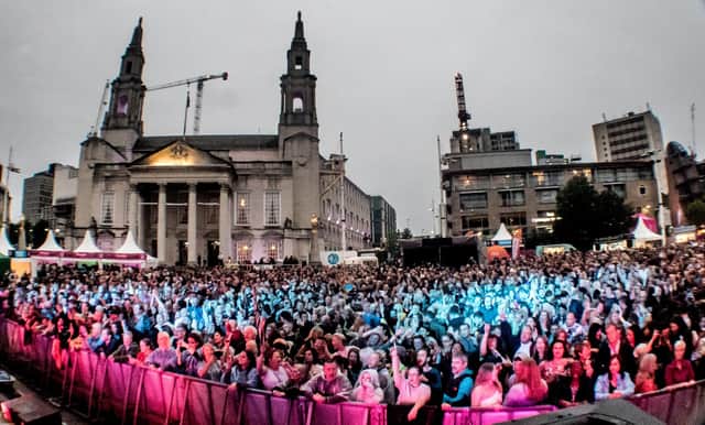 Millennium Square in Leeds will host its annual Summer Series of concerts.