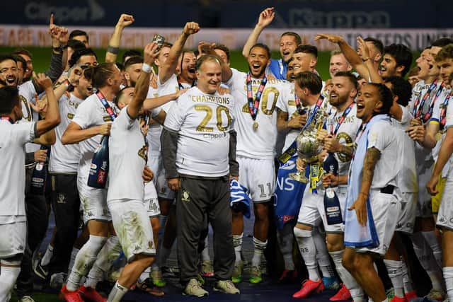 GOOD TIMES - Many Leeds United supporters have struggled to move on from Marcelo Bielsa's era, due in part to the struggles that have continued ever since. Pic: Getty