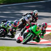 Ben battles away at the weekend races at Brands Hatch. Photo: Colin Port Images