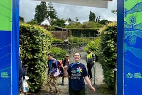 Rebecca Bradley raises over £1,000 for York & Scarborough Hospitals Charity by completing the one-mile challenge at the Great North Swim