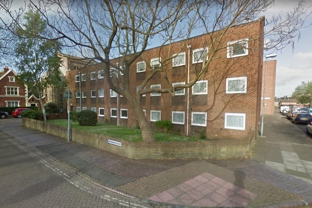 A total of seven properties have been sold at Rudmore Court, in Simpson Road, Portsmouth, between January 2016 and January 2022. The average sale price was £55,714.